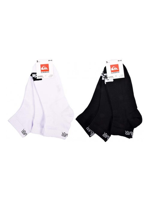 Chaussettes quiksilver quarter - pack de 6 - Kiabi Chaussettes quiksilver quarter - pack de 6 - Kiabi