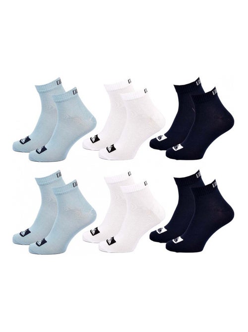 Chaussettes quiksilver quarter - pack de 6 - Kiabi Chaussettes quiksilver quarter - pack de 6 - Kiabi