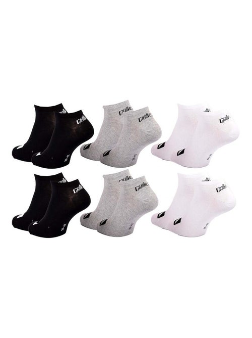 Chaussettes quiksilver sneaker - pack de 6 - Kiabi Chaussettes quiksilver sneaker - pack de 6 - Kiabi