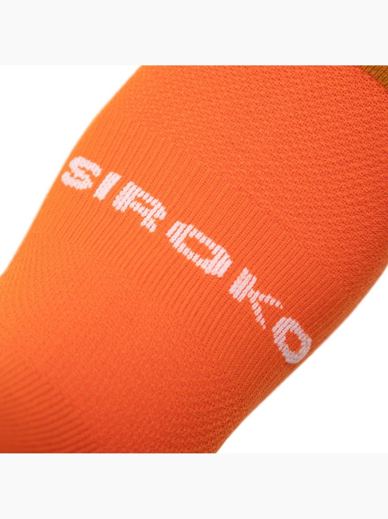 Chaussettes randonnée mi-mollet homme et femme gr1 Orange - Kiabi