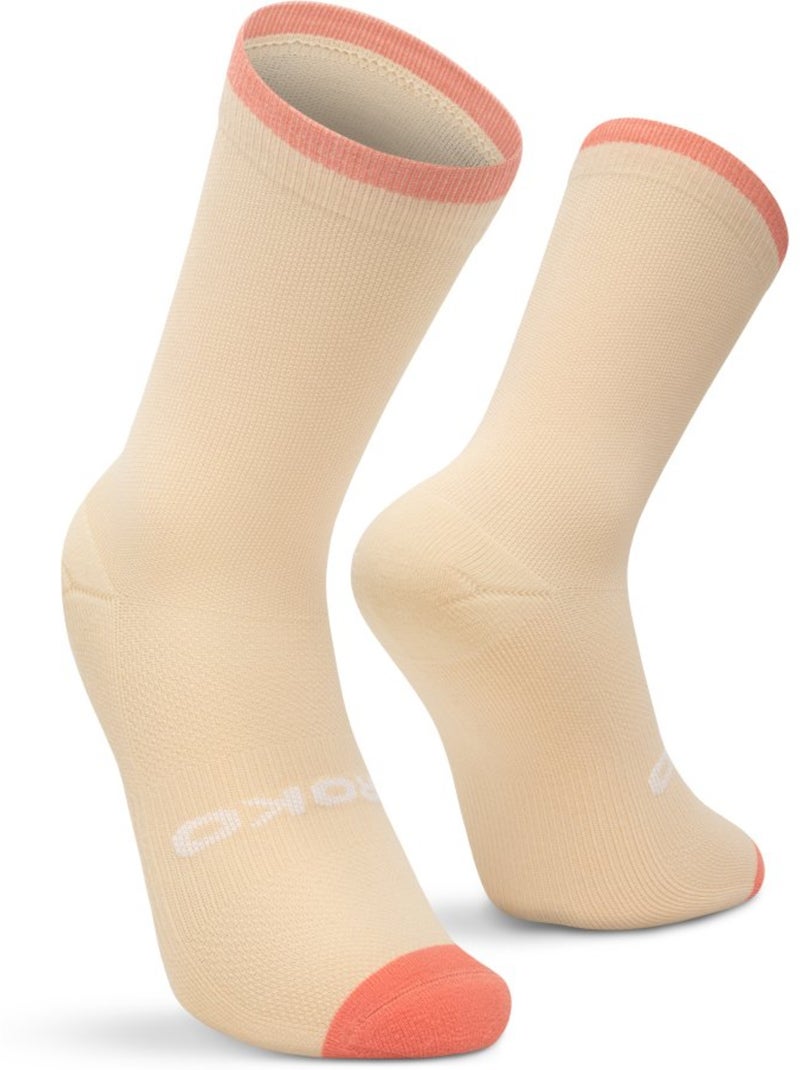 Chaussettes randonnée mi-mollet homme et femme gr1 sand Beige - Kiabi