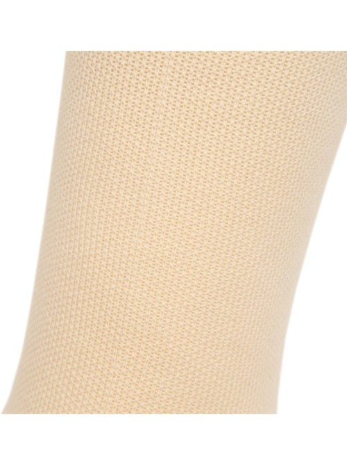 Chaussettes randonnée mi-mollet homme et femme gr1 sand - Kiabi