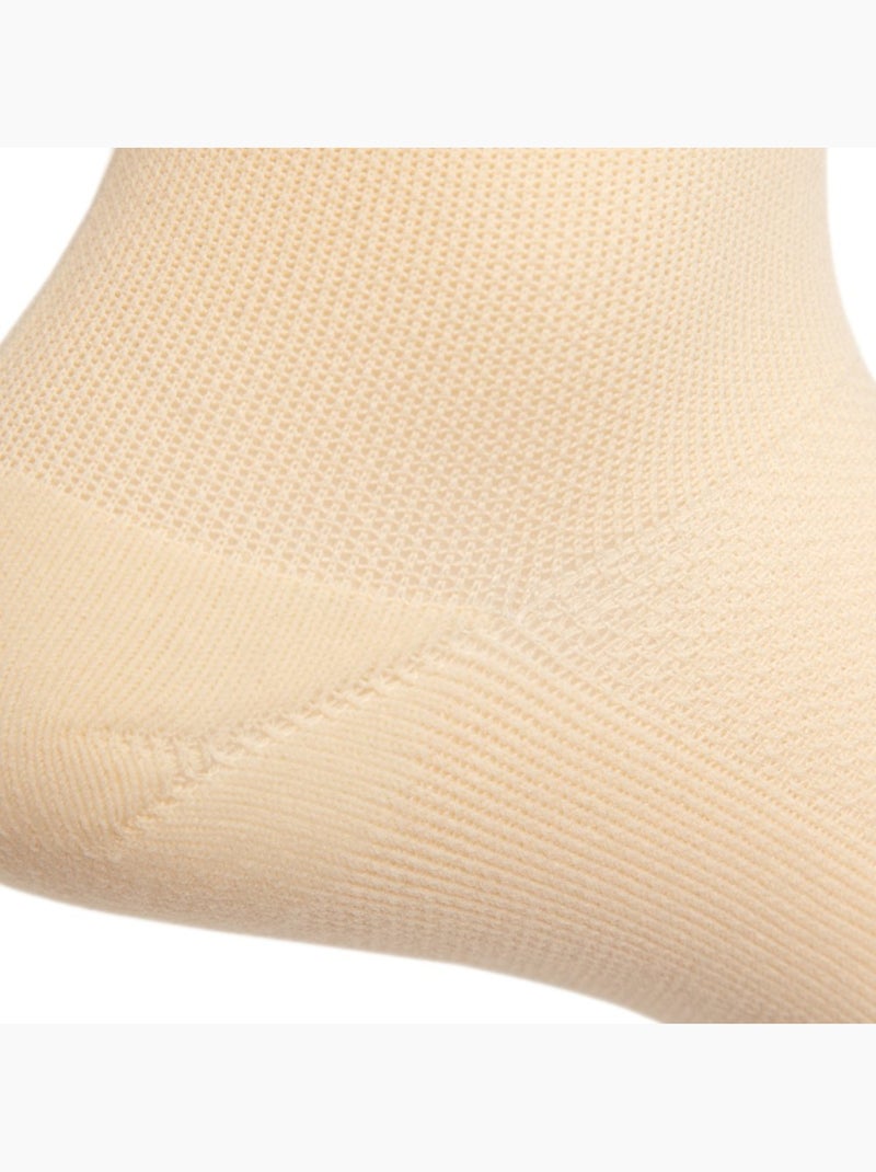 Chaussettes randonnée mi-mollet homme et femme gr1 sand Beige - Kiabi