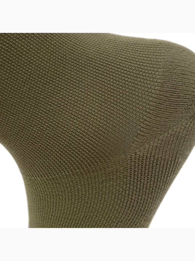 Chaussettes randonnée mi-mollet homme et femme gr1 Vert - Kiabi