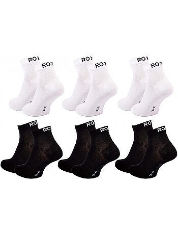 Chaussettes roxy quarter - pack de 6