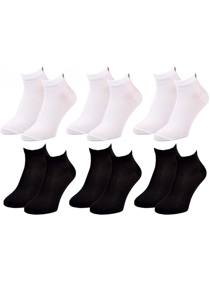 Chaussettes roxy quarter - pack de 6 Multicolore - Kiabi