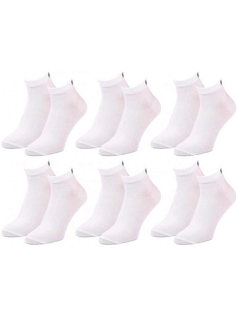 Chaussettes roxy quarter - pack de 6 Multicolore - Kiabi