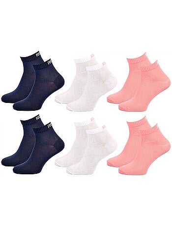 Chaussettes roxy quarter - pack de 6