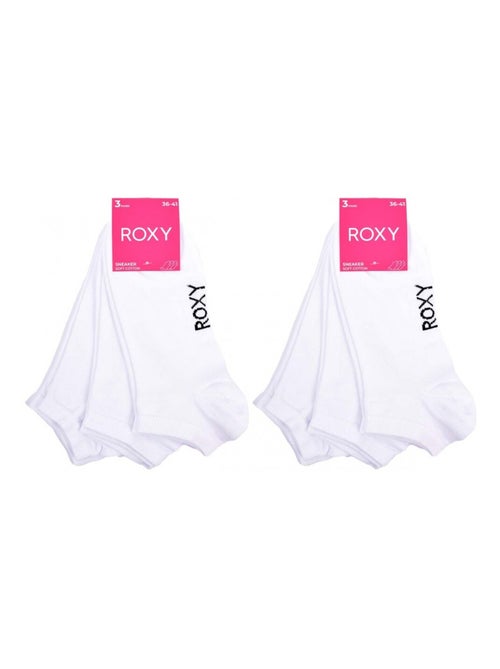 Chaussettes ROXY SNEAKER - Pack de 6 - Kiabi Chaussettes ROXY SNEAKER - Pack de 6 - Kiabi
