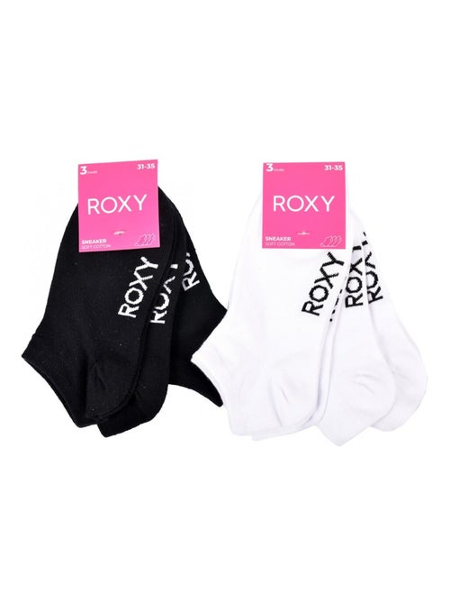 Chaussettes roxy sneaker - pack de 6 - Kiabi Chaussettes roxy sneaker - pack de 6 - Kiabi
