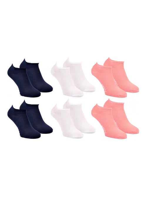 Chaussettes roxy sneaker - pack de 6 - Kiabi Chaussettes roxy sneaker - pack de 6 - Kiabi