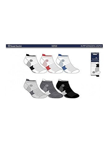 Chaussettes sergio tacchini - pack de 6