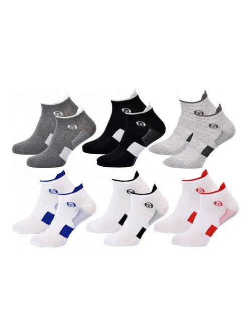 Chaussettes sergio tacchini - pack de 6 - Kiabi Chaussettes sergio tacchini - pack de 6 - Kiabi