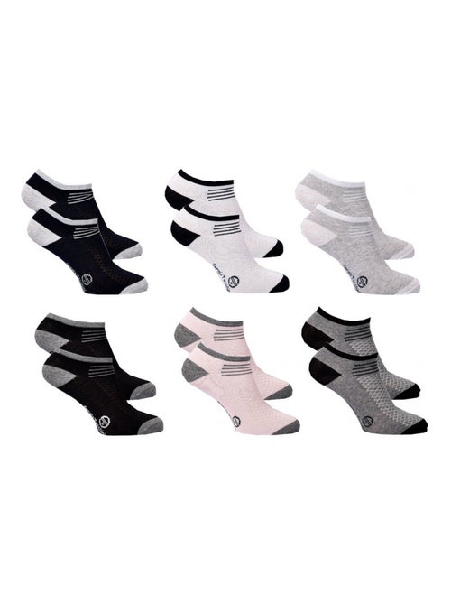 Chaussettes SERGIO TACCHINI - Pack de 6 - Kiabi Chaussettes SERGIO TACCHINI - Pack de 6 - Kiabi