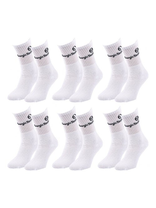 Chaussettes SERGIO TACCHINI - Pack de 6 - Kiabi Chaussettes SERGIO TACCHINI - Pack de 6 - Kiabi