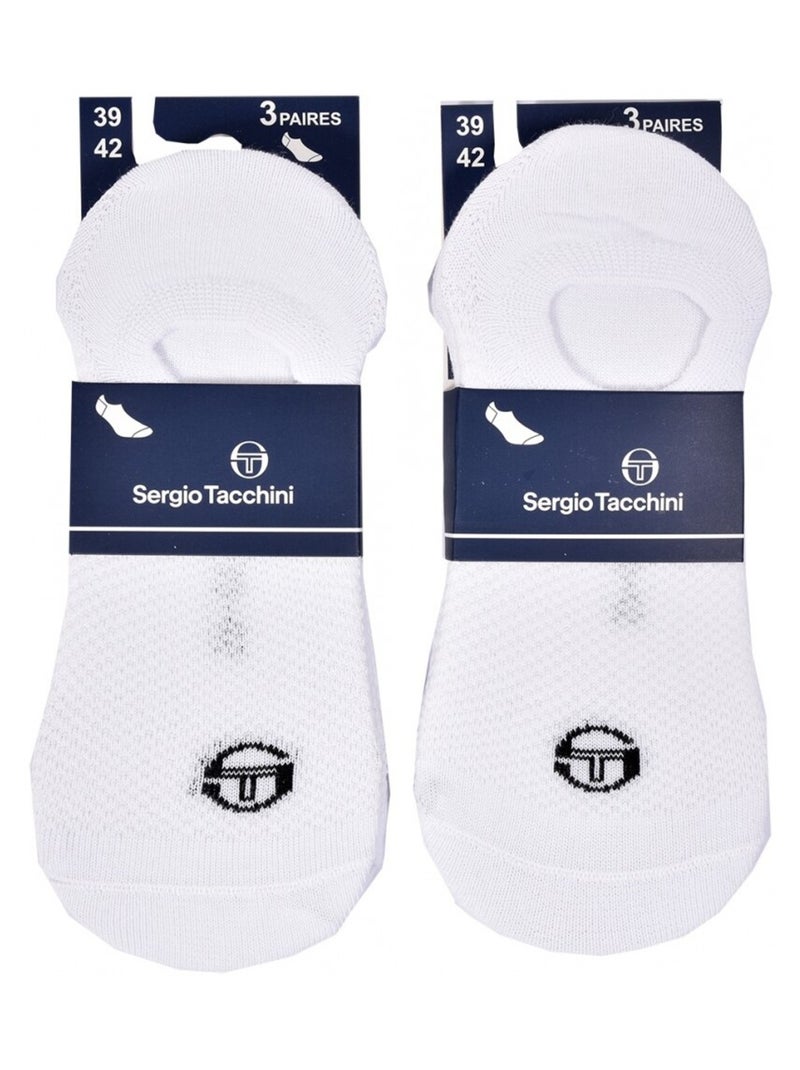 Chaussettes sergio tacchini - pack de 6 Multicolore - Kiabi