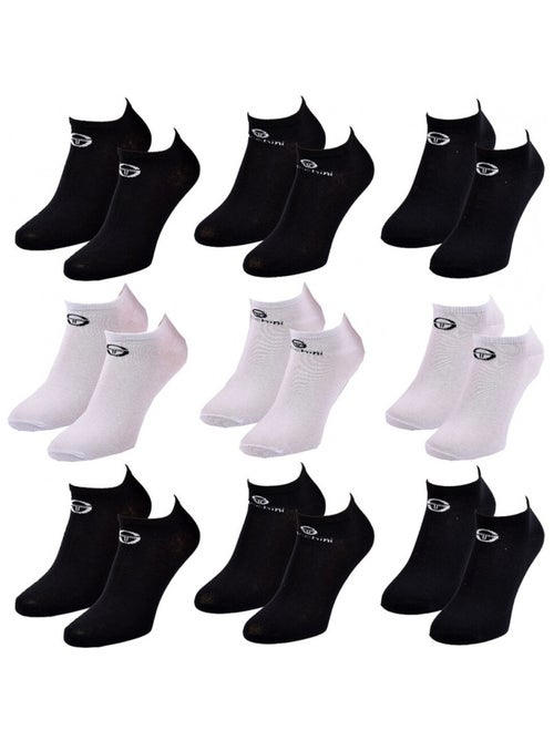 Chaussettes sergio tacchini - pack de 9 - Kiabi Chaussettes sergio tacchini - pack de 9 - Kiabi
