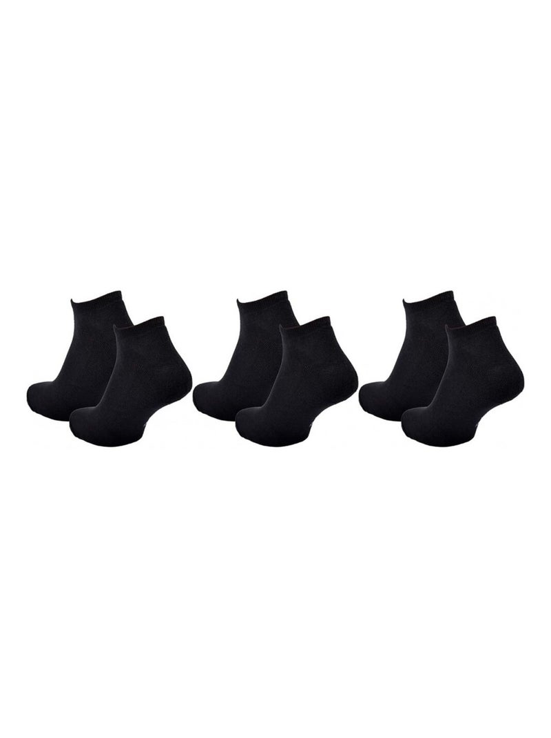 Chaussettes sergio tacchini sneaker - pack de 3 Multicolore - Kiabi