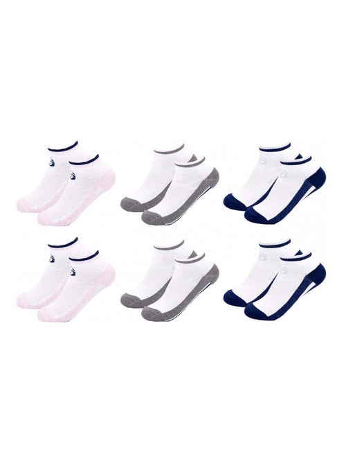 Chaussettes SERGIO TACCHINI SNEAKER - Pack de 6 - Kiabi Chaussettes SERGIO TACCHINI SNEAKER - Pack de 6 - Kiabi