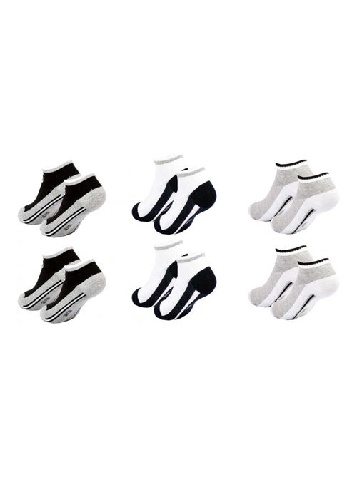 Chaussettes SERGIO TACCHINI SNEAKER - Pack de 6 - Kiabi