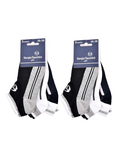 Chaussettes SERGIO TACCHINI SNEAKER - Pack de 6 - Kiabi