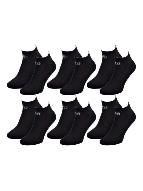 Chaussettes sergio tacchini sneaker - pack de 6 - Kiabi Chaussettes sergio tacchini sneaker - pack de 6 - Kiabi