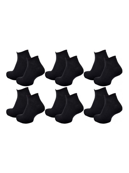 Chaussettes sergio tacchini sneaker - pack de 6 - Kiabi Chaussettes sergio tacchini sneaker - pack de 6 - Kiabi