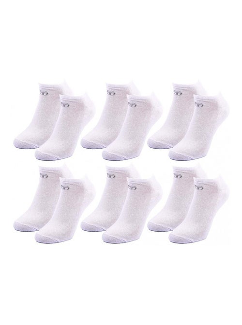 Chaussettes sergio tacchini sneaker - pack de 6 - Kiabi Chaussettes sergio tacchini sneaker - pack de 6 - Kiabi
