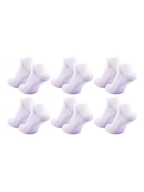 Chaussettes sergio tacchini sneaker - pack de 6 - Kiabi Chaussettes sergio tacchini sneaker - pack de 6 - Kiabi