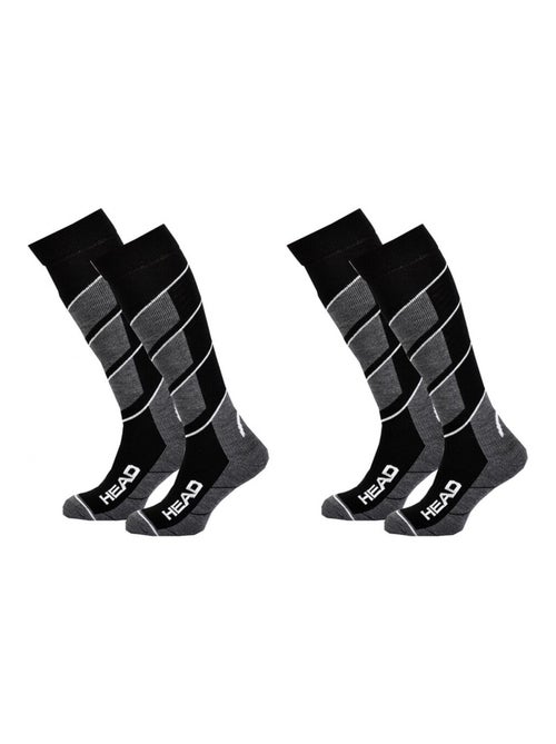 Chaussettes SKI HEAD PERFORMANCE - Pack de 2 - Kiabi Chaussettes SKI HEAD PERFORMANCE - Pack de 2 - Kiabi