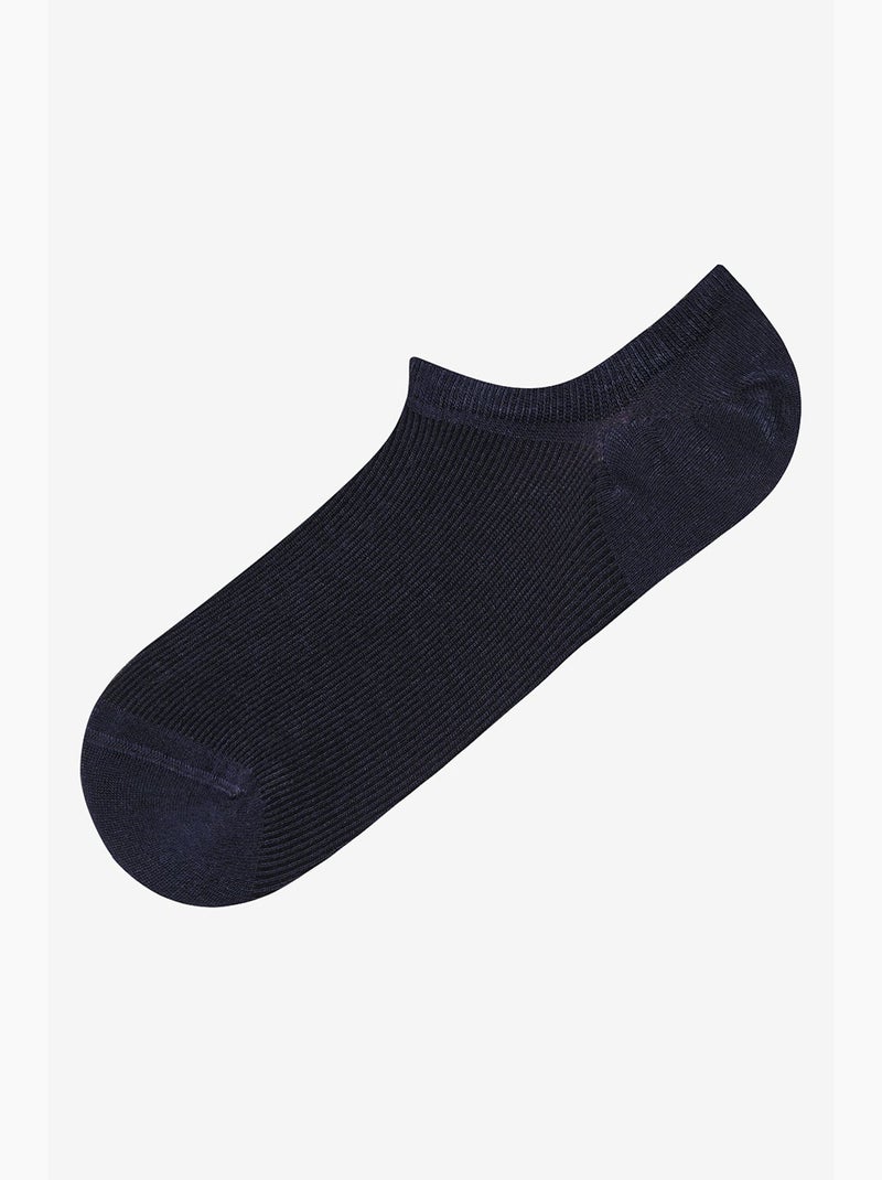 Chaussettes sneaker homme en bambou penti Gris Bleu - Kiabi