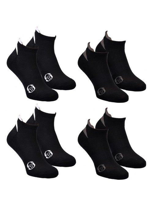 Chaussettes SNEAKER SERGIO TACCHINI Lot de 4 Paires - Kiabi Chaussettes SNEAKER SERGIO TACCHINI Lot de 4 Paires - Kiabi