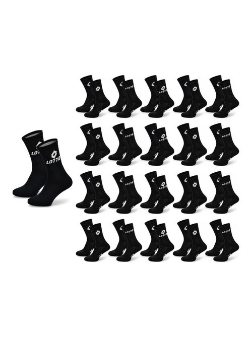 Chaussettes sport lotto crew - pack de 20 paires + 1 gratuit - Kiabi Chaussettes sport lotto crew - pack de 20 paires + 1 gratuit - Kiabi