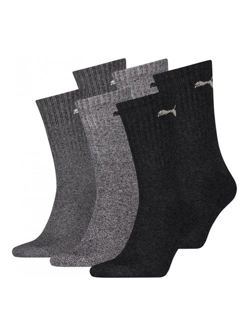 Chaussettes Sport PUMA Tennis CREW - Pack de 3 - Kiabi Chaussettes Sport PUMA Tennis CREW - Pack de 3 - Kiabi