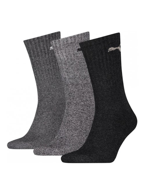 Chaussettes Sport PUMA Tennis CREW - Pack de 3 - Kiabi Chaussettes Sport PUMA Tennis CREW - Pack de 3 - Kiabi