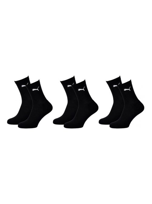Chaussettes Sport PUMA Tennis CREW JUNIOR - Pack de 3 - Kiabi Chaussettes Sport PUMA Tennis CREW JUNIOR - Pack de 3 - Kiabi