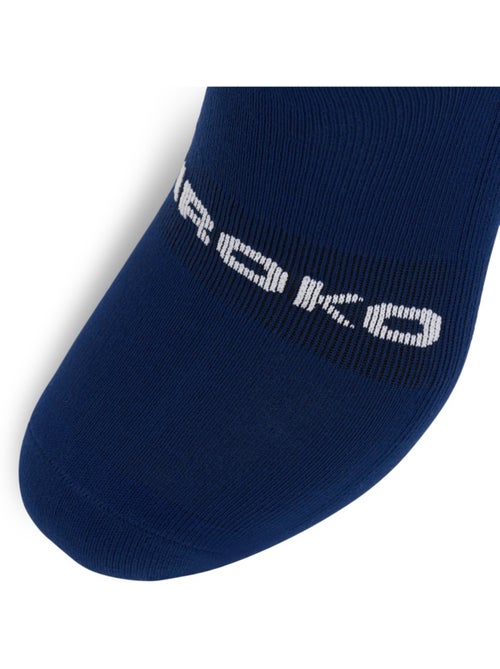 Chaussettes trail running mi-mollet homme et femme hardrock navy - Kiabi