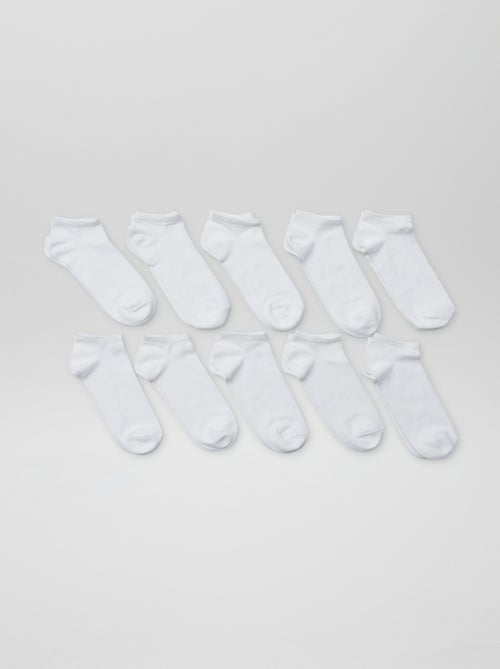 Chaussettes unies - Kiabi