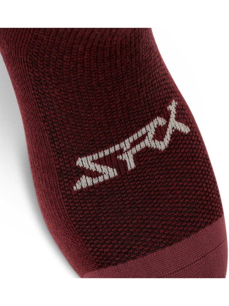 Chaussettes vélo avec laine mérinos cyclisme homme et femme srx aravis Rouge - Kiabi