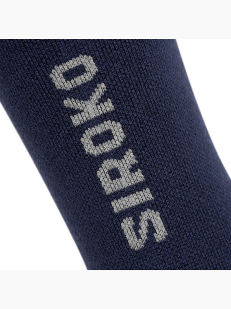Chaussettes vélo avec laine mérinos cyclisme homme et femme srx arctic Bleu - Kiabi