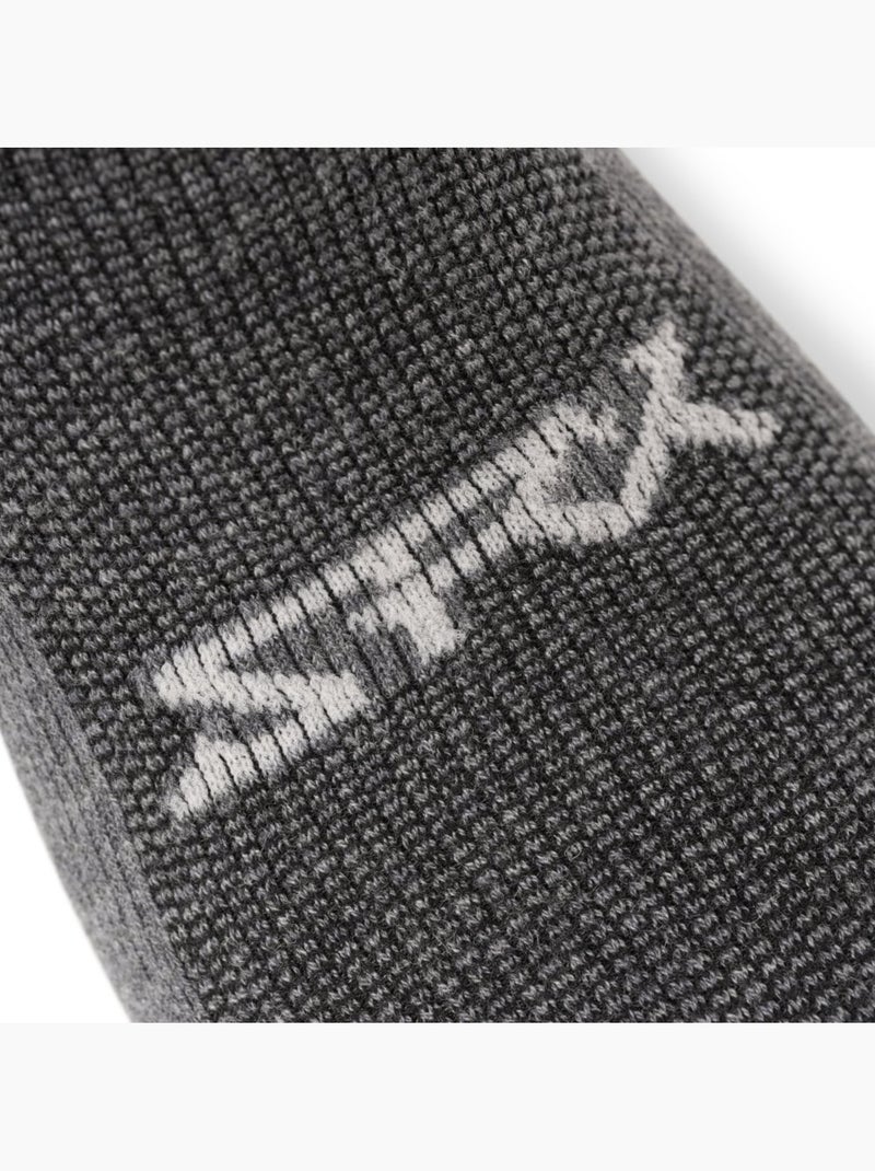 Chaussettes vélo avec laine mérinos cyclisme homme et femme srx maloja Blanc Gris - Kiabi