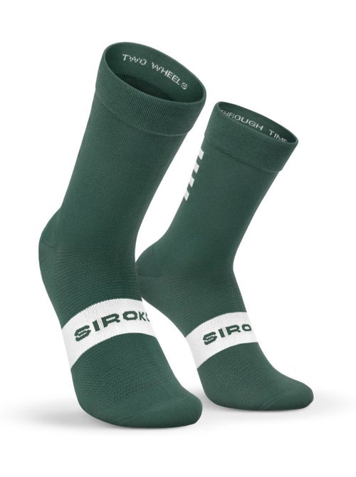 Chaussettes vélo cyclisme homme et femme s1  alpe d'huez - Kiabi