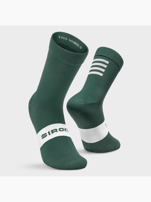 Chaussettes vélo cyclisme homme et femme s1  alpe d'huez - Kiabi