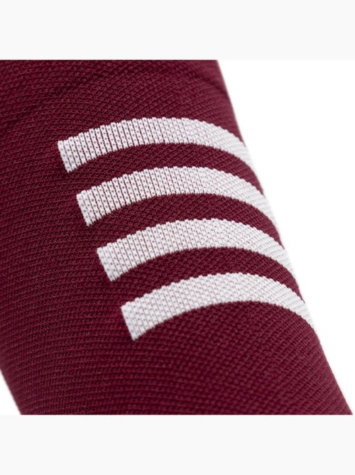 Chaussettes vélo cyclisme homme et femme s1 burgundy - Kiabi