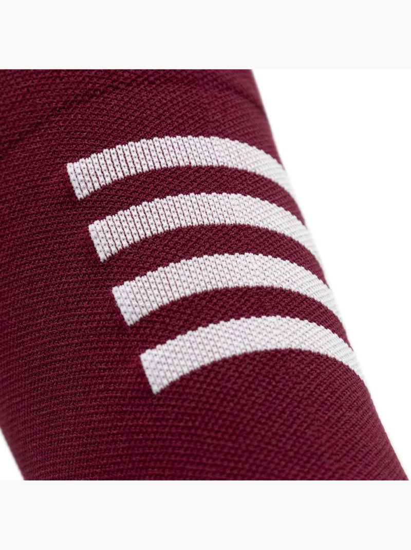 Chaussettes vélo cyclisme homme et femme s1 burgundy Rouge - Kiabi