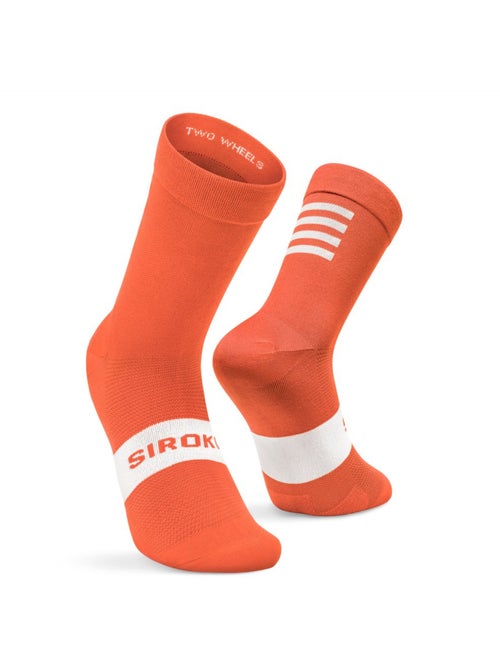 Chaussettes vélo cyclisme homme et femme s1  flanders - Kiabi