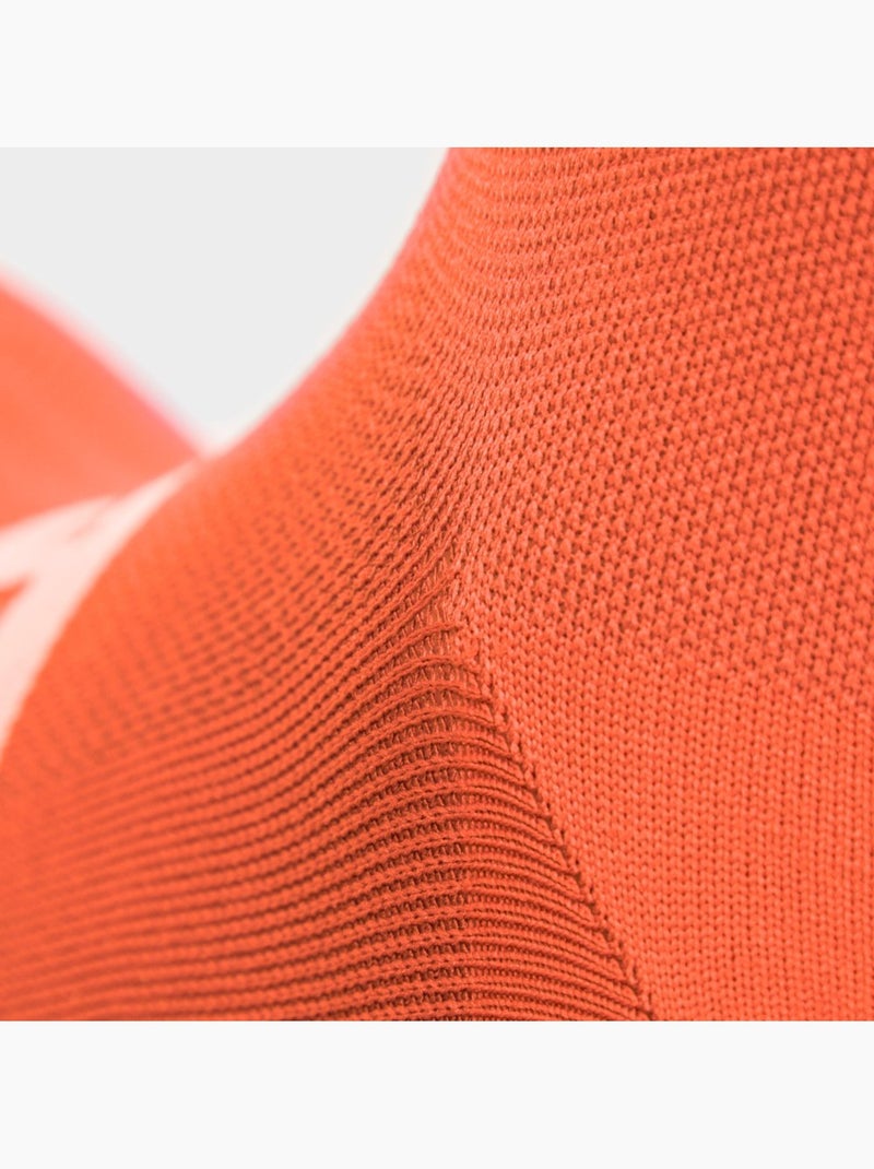 Chaussettes vélo cyclisme homme et femme s1  flanders Orange - Kiabi