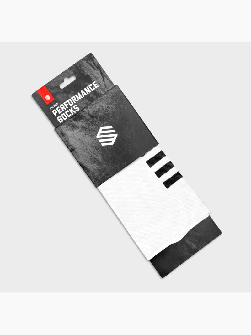 Chaussettes vélo cyclisme homme et femme s1  gavia Blanc - Kiabi