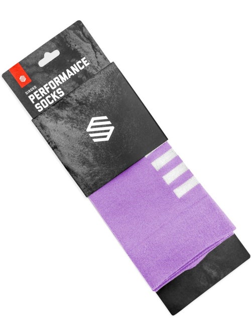 Chaussettes vélo cyclisme homme et femme s1 lilac etna - Kiabi