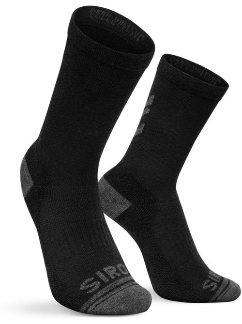 Chaussettes vélo d'hiver cyclisme homme et femme dw fjord - Kiabi